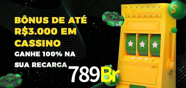789Br melhor bônus de depósito