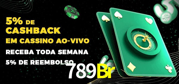 Promoções do cassino ao Vivo 789Br